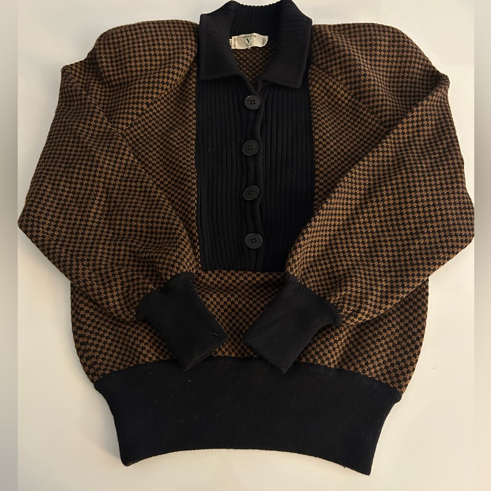 Valentino V Studio Wool Sweater